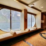 Lounge an Bord von MS Midnatsol