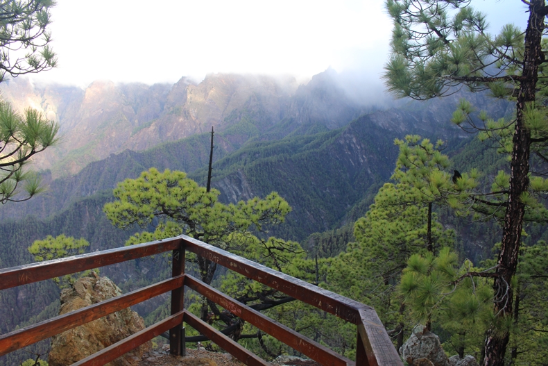 Der Nationalpark Caldera de Taburiente auf La Palma